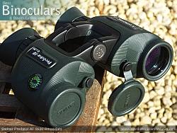 Lens Covers on the Steiner Predator AF 8x30 Binoculars