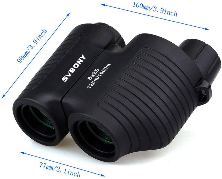 SVBONY SV10 Binoculars - Dimensions