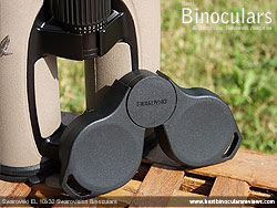 Rain-guard on the Swarovski EL 10x32 Binoculars