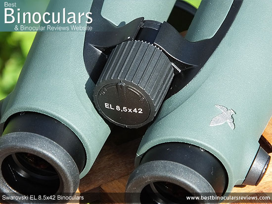 Focus Wheel on the Swarovski EL 8.5x42 Binoculars