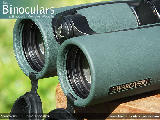 42mm Objective lenses on the Swarovski EL 8.5x42 Binoculars