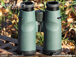 Underside of the Swarovski SLC 10x42  Binoculars