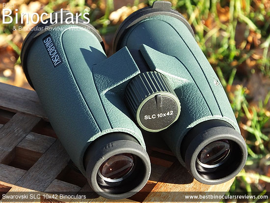 Focus Wheel on the Swarovski SLC 10x42 Binoculars