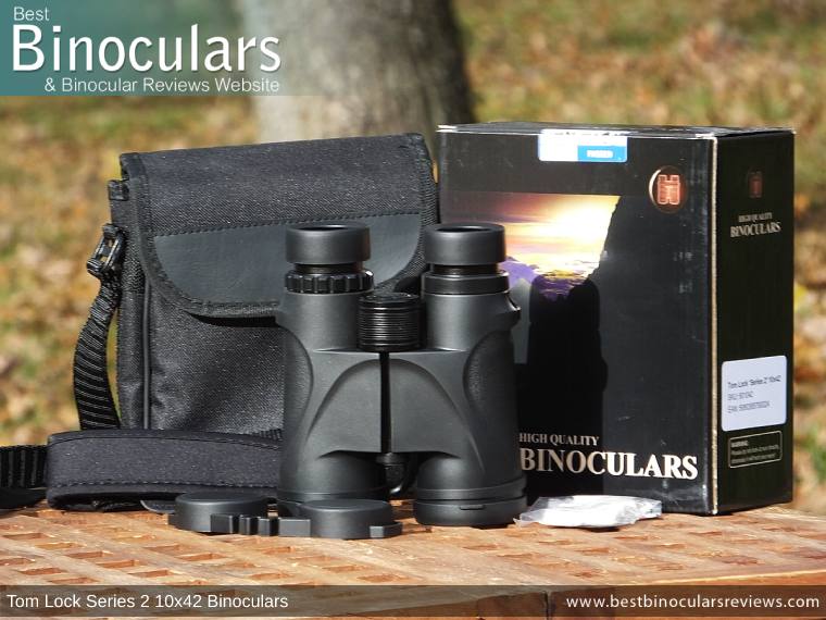 Tom Lock Series 2 10x42 Binoculars with Accessories