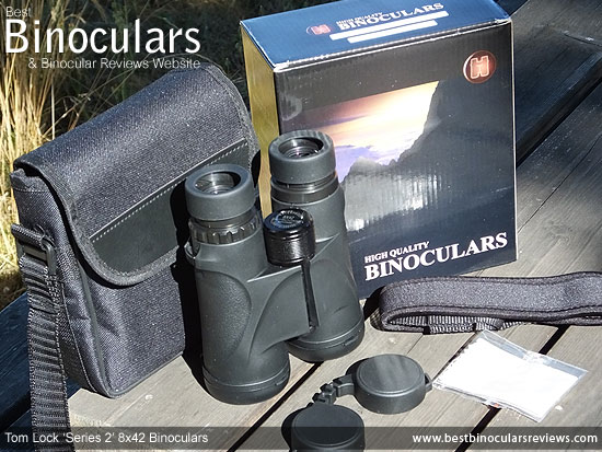 Carry Case & Neck Strap for the Tom Lock Series 2 8x42 Binoculars