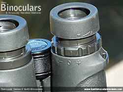 Diopter Adjustment on the Tom Lock Series 2 8x42 Binoculars