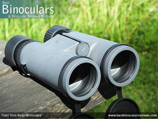 42mm Objective Lenses on the Tract Toric 8x42 Binoculars