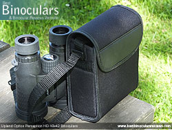 Upland Optics Perception HD 10x42 Binoculars Field Bag