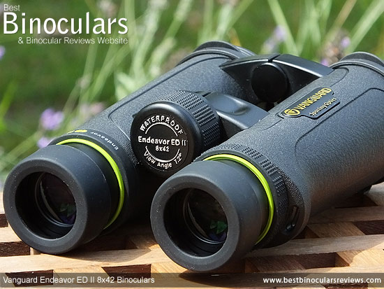 Focus Wheel on the Vanguard Endeavor ED II Binoculars