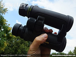 Openbridge design of the Vanguard Endeavor ED II Binoculars