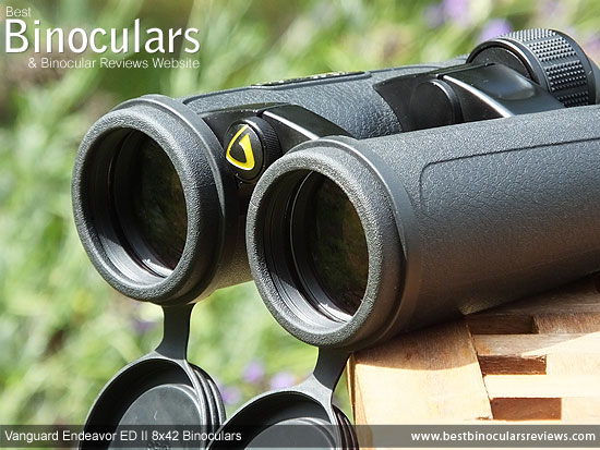 Objective Lenses on the Vanguard Endeavor ED II Binoculars