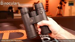 Holding the Viking Osprey 8x42 Binoculars