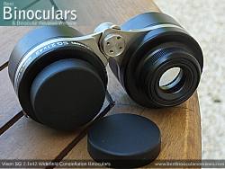 Ocular Lens covers for the Vixen SG 2.1x42 Binoculars