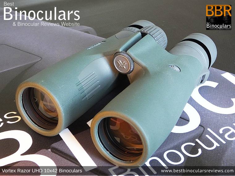 42mm Objective Lenses on the Vortex Razor UHD 10x42 Binoculars