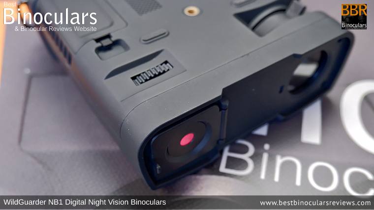 Focus Wheel on the WildGuarder NB1 Digital Night Vision Binoculars