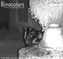 Photo Taken with the Night Owl Optics iGen 20/20 Night Vision Viewer