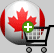 Canada Shopping Basket Icon