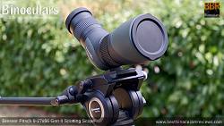 Objective Lens covers on the Bresser Pirsch 9-27x56 Gen II Spotting Scope