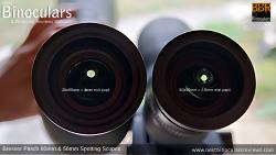 Exit Pupil Sizes on Bresser Pirsch 80mm and 56mm Spotting Scopes