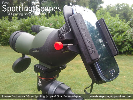 Digiscoping with the Hawke Endurance 12-36x50 Spotting Scope and SnapZoom Adapter