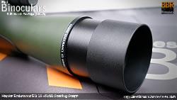 Extendable Sunshield on the Hawke Endurance ED 15-45x60 Spotting Scope