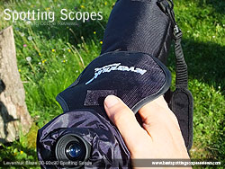 Focusing with the Levenhuk Stay on Spotting Scope Cover on