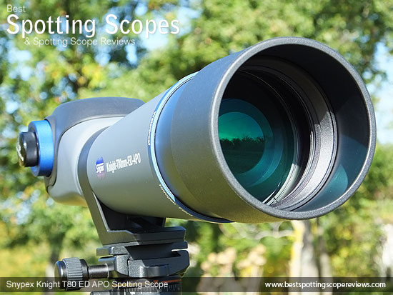 The Sunshield on the Snypex Knight T80mm ED APO Spotting Scope