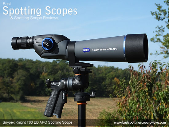 The Straignt through Snypex Knight T80mm ED APO Spotting Scope