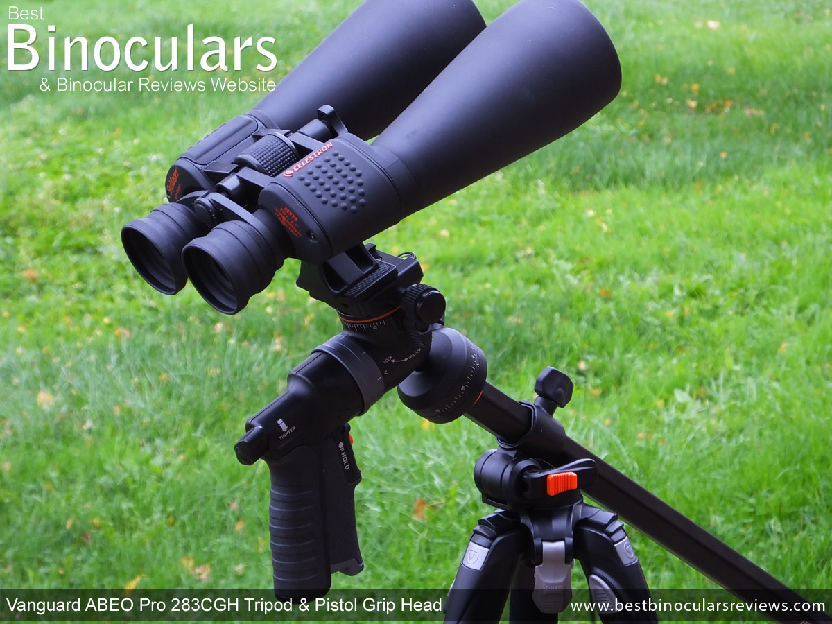  Vanguard Abeo Pro 283 Tripod and Pistol Grip for Astronomy