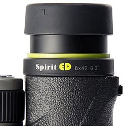 Twist-up eyecups on the Vanguard Spirit 8x42 ED Binoculars